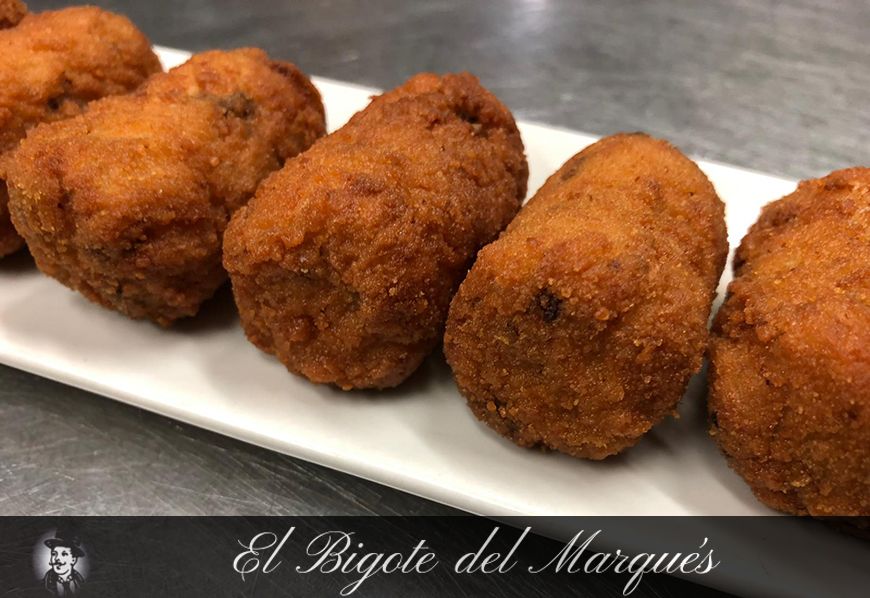 Croquetas de cecina