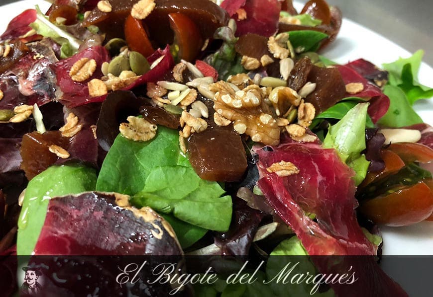 Ensalada de cecina